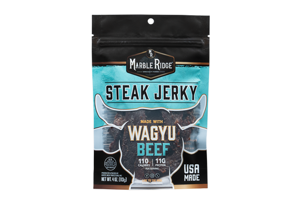 Wagyu Steak Jerky - Marble Ridge Specialty Farms