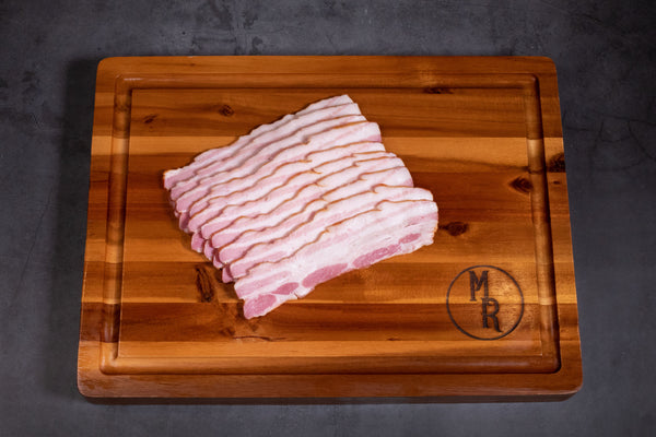 Sliced Mangalitsa Bacon - Marble Ridge Specialty Farms