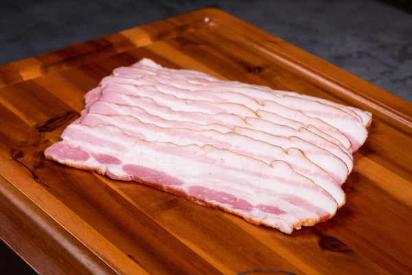 Sliced Mangalitsa Bacon - Marble Ridge Specialty Farms