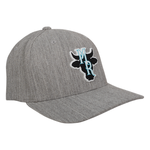 Bull MR Logo Flexfit Fitted Hat - Marble Ridge Specialty Farms