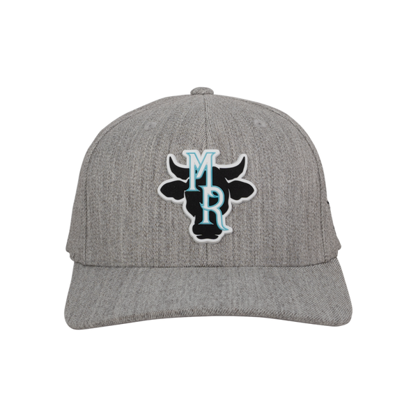 Bull MR Logo Flexfit Fitted Hat - Marble Ridge Specialty Farms