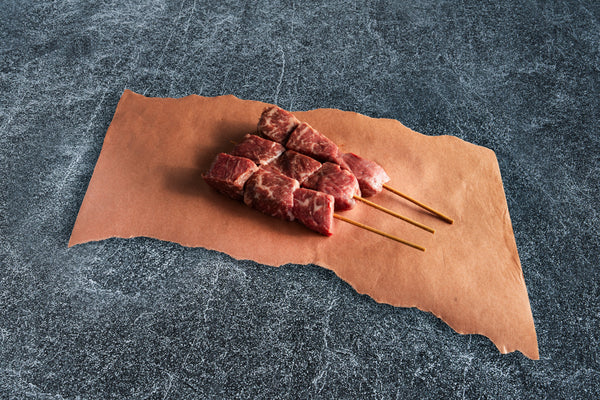 Kabobs, New York Strip - Marble Ridge Specialty Farms