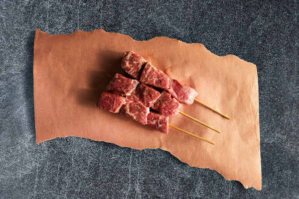 Kabobs, New York Strip - Marble Ridge Specialty Farms