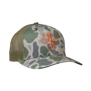 MR Bull Logo Camo Hat - Marble Ridge Specialty Farms