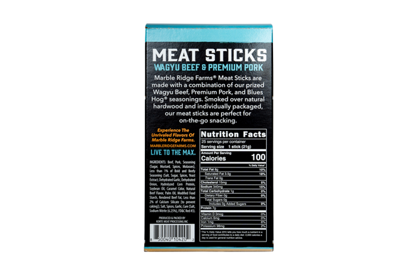 Wagyu Meat Sticks - Marble Ridge Specialty Farms