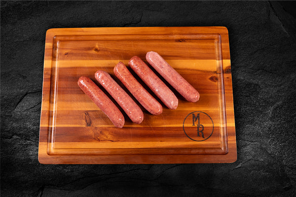 Hot Dogs, Skinless - Marble Ridge Specialty Farms