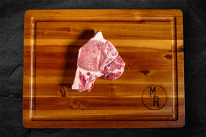 Dry Aged Pork Chop, T-Bone - Marble Ridge Specialty Farms