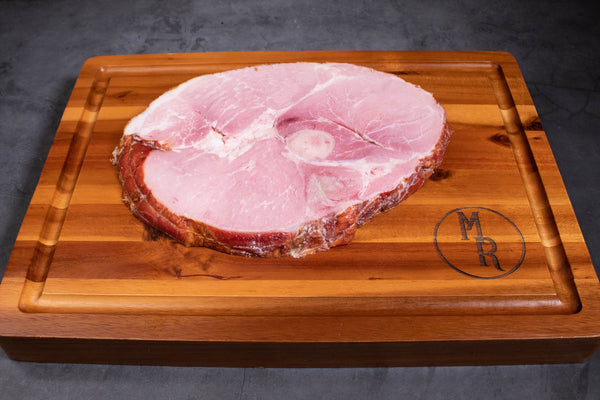 Bone-In Smoked Ham Steaks - Marble Ridge Specialty Farms