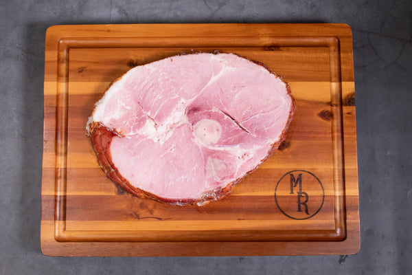 Bone-In Smoked Ham Steaks - Marble Ridge Specialty Farms